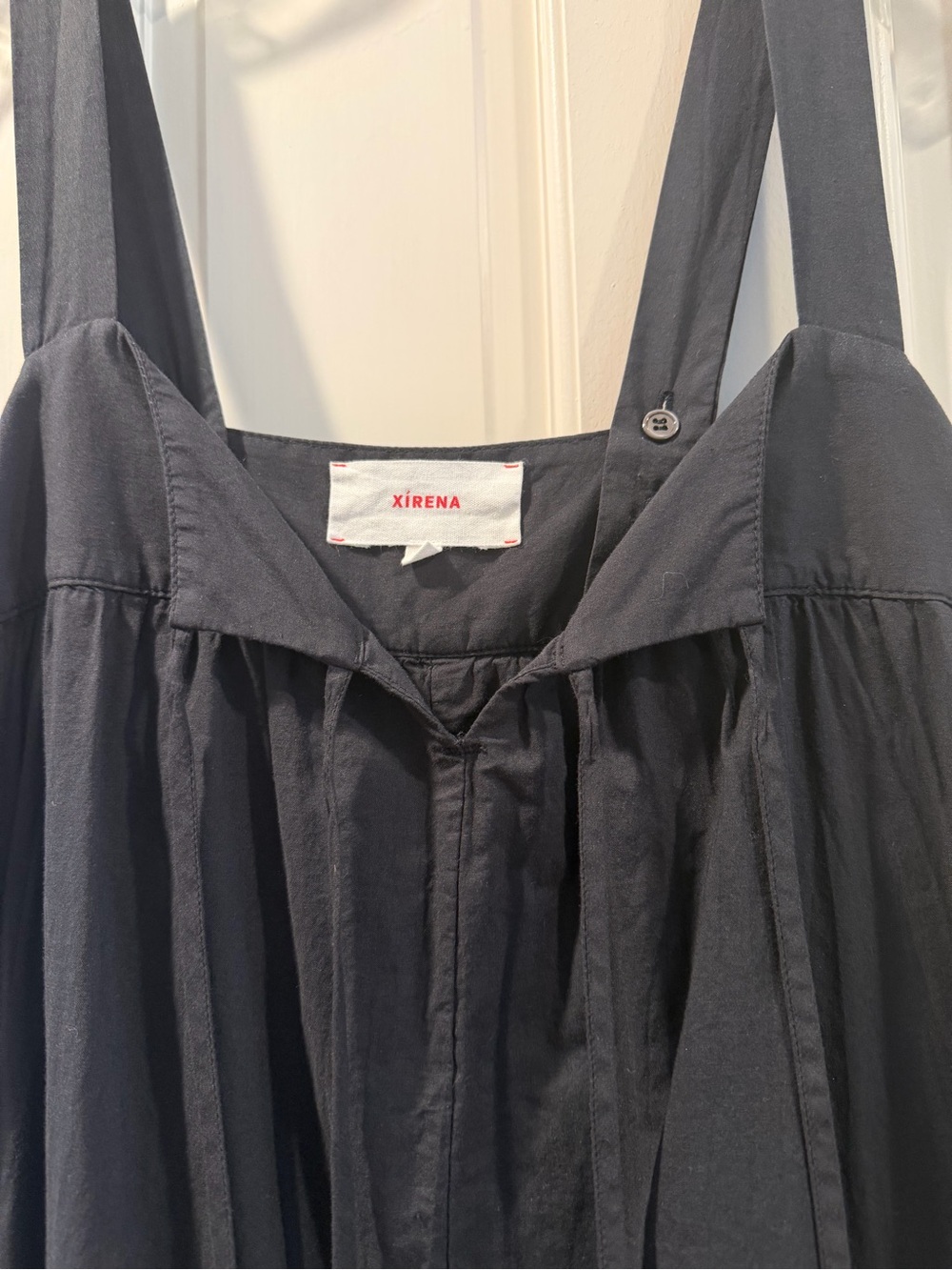 XiRENA Black KYNSLEY Midi Dress with Tie-Front - Picture 5 of 6